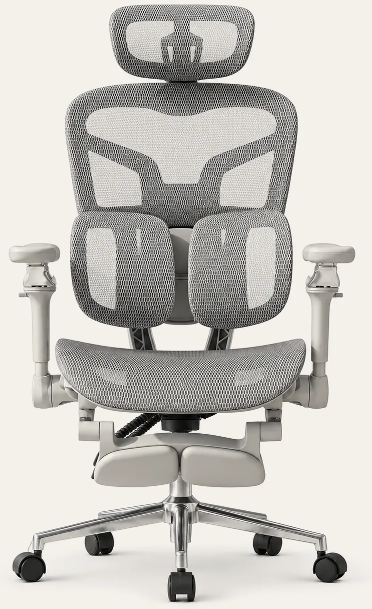 KUUL Aero chair in Mist, front view