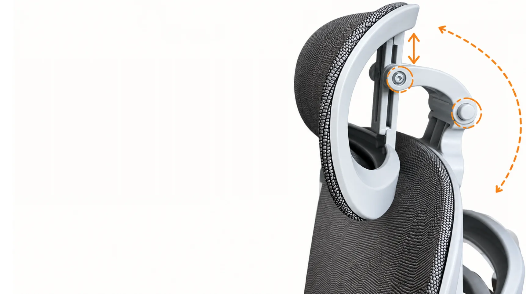 3D headrest: support for every angle of you