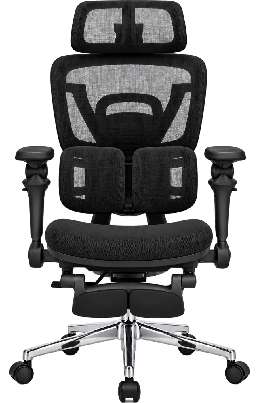 Kuul Atlas chair in black with molded foam seat